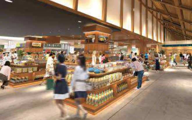 畑と台所(須坂市ブース)の完成イメージ