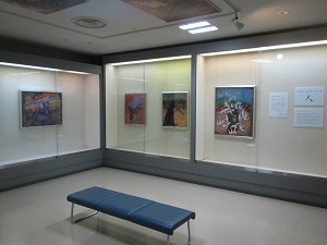 展示されている作品の写真