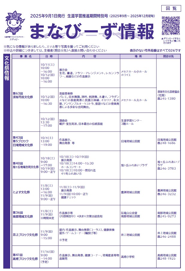 まなびーず情報最新号の画像