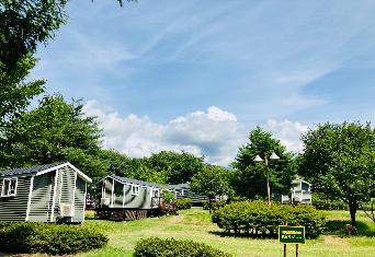 須坂健康の森RVリゾートの外観の様子