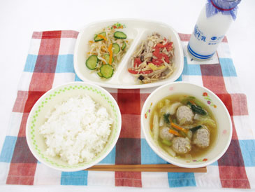 5月9日の中学校の給食の写真