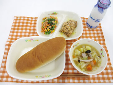 5月13日の中学校の給食の写真