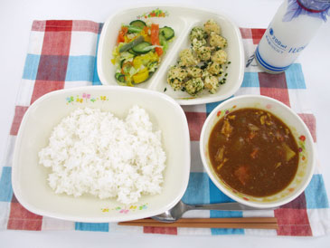 5月16日の中学校の給食の写真