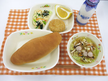 5月20日の中学校の給食の写真