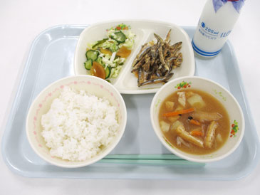 5月21日の小学校の給食の写真