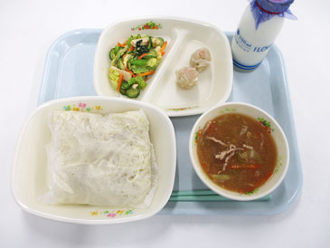 5月22日の小学校の給食の写真