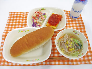 4月15日の中学校の給食の写真