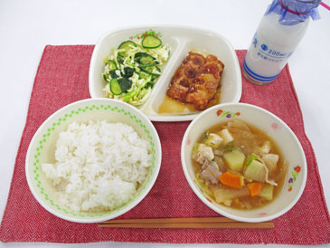 4月28日の中学校の給食の写真