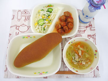 5月1日の中学校の給食の写真