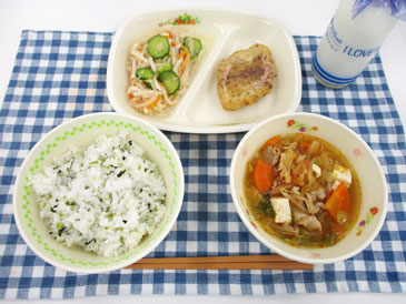 5月28日の中学校の給食の写真
