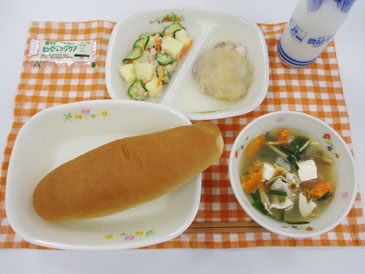 6月3日の中学校の給食の写真