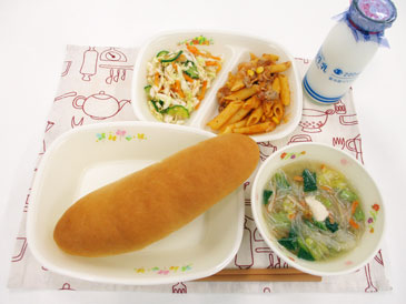 6月5日の中学校の給食の写真