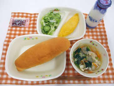 6月10日の中学校の給食の写真