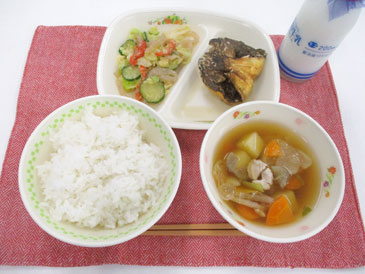 6月16日の中学校の給食の写真
