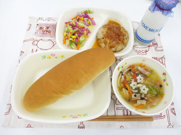 6月19日の中学校の給食の写真