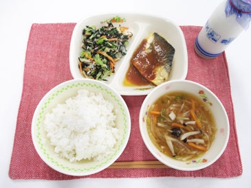 6月23日の中学校の給食の写真