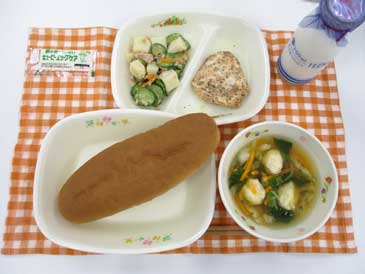 9月2日の中学校の給食の写真