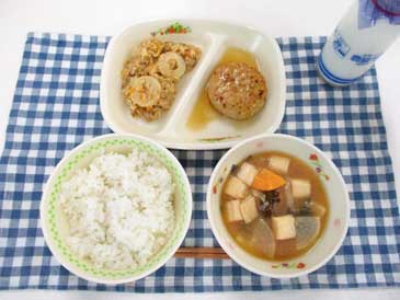 9月3日の中学校の給食の写真