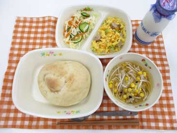 9月9日の中学校の給食の写真