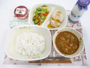 9月12日の中学校の給食の写真