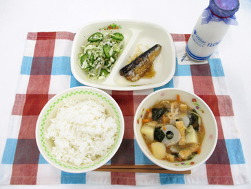 9月26日の中学校の給食の写真