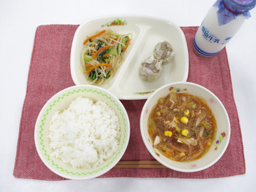 9月29日の中学校の給食の写真