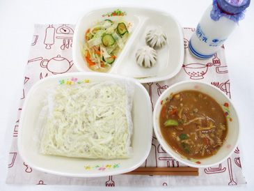 10月16日の中学校の給食の写真