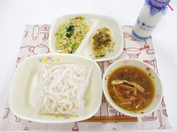 10月30日の中学校の給食の写真