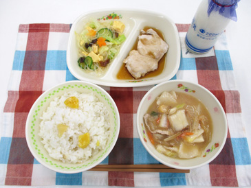 10月31日の中学校の給食の写真