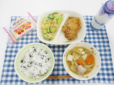 11月5日の中学校の給食の写真