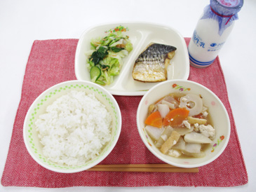 11月10日の中学校の給食の写真