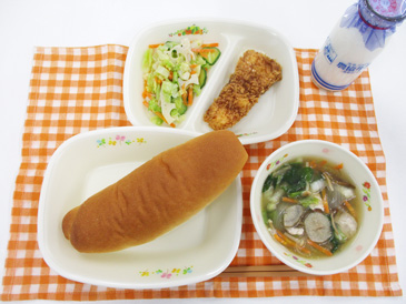 11月11日の中学校の給食の写真