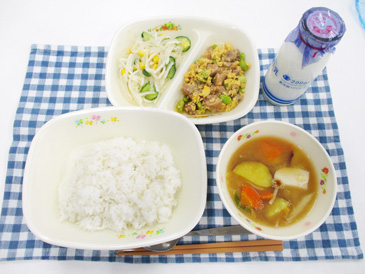 11月12日の中学校の給食の写真