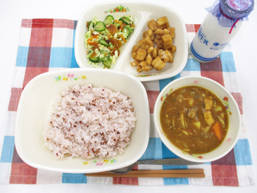 11月14日の中学校の給食の写真