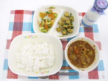 12月5日の中学校の給食の写真