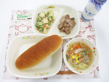 5月14日の中学校の給食の写真