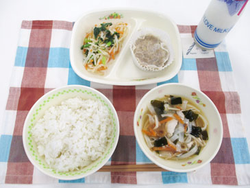 令和8年5月15日の中学校の給食の写真