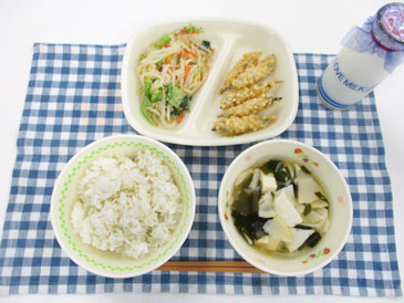 令和8年5月20日の中学校の給食の写真