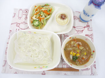 令和8年5月21日の中学校の給食の写真