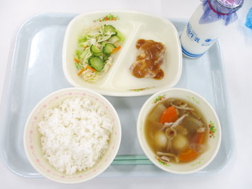 令和8年5月27日の小学校の給食の写真