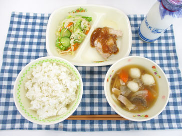 令和8年5月27日の中学校の給食の写真