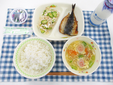 令和8年6月10日の中学校の給食の写真