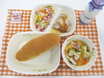 令和8年6月16日の中学校の給食の写真
