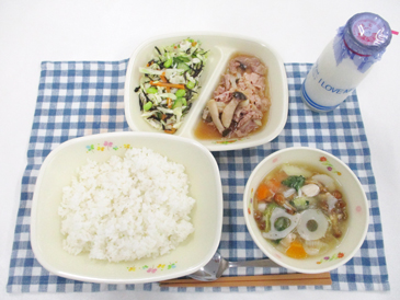 令和8年6月3日の中学校の給食の写真