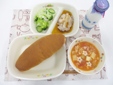 令和8年7月2日の中学校の給食の写真