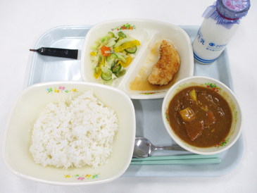 令和8年9月11日の小学校の給食の写真