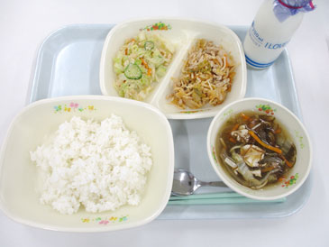 令和8年9月28日の小学校の給食の写真