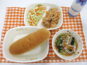 令和8年9月29日の中学校の給食の写真