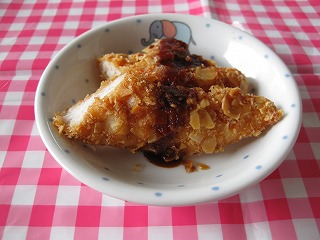 鶏肉ナッツフライの写真