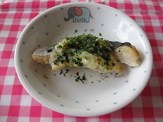 白身魚のマヨネーズ焼きの写真